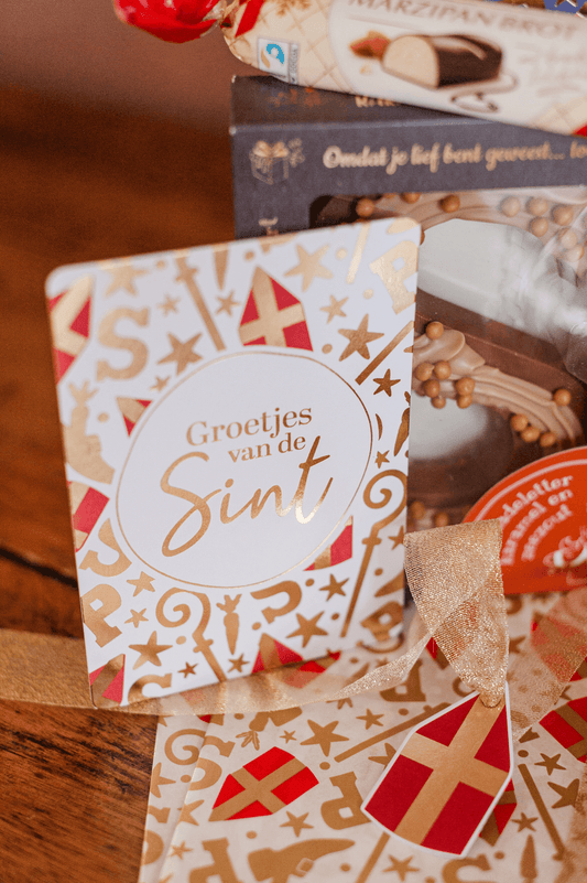 'Groetjes van de Sint' - Ansichtkaart