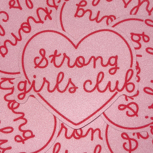 'Strong girls club' - Sticker