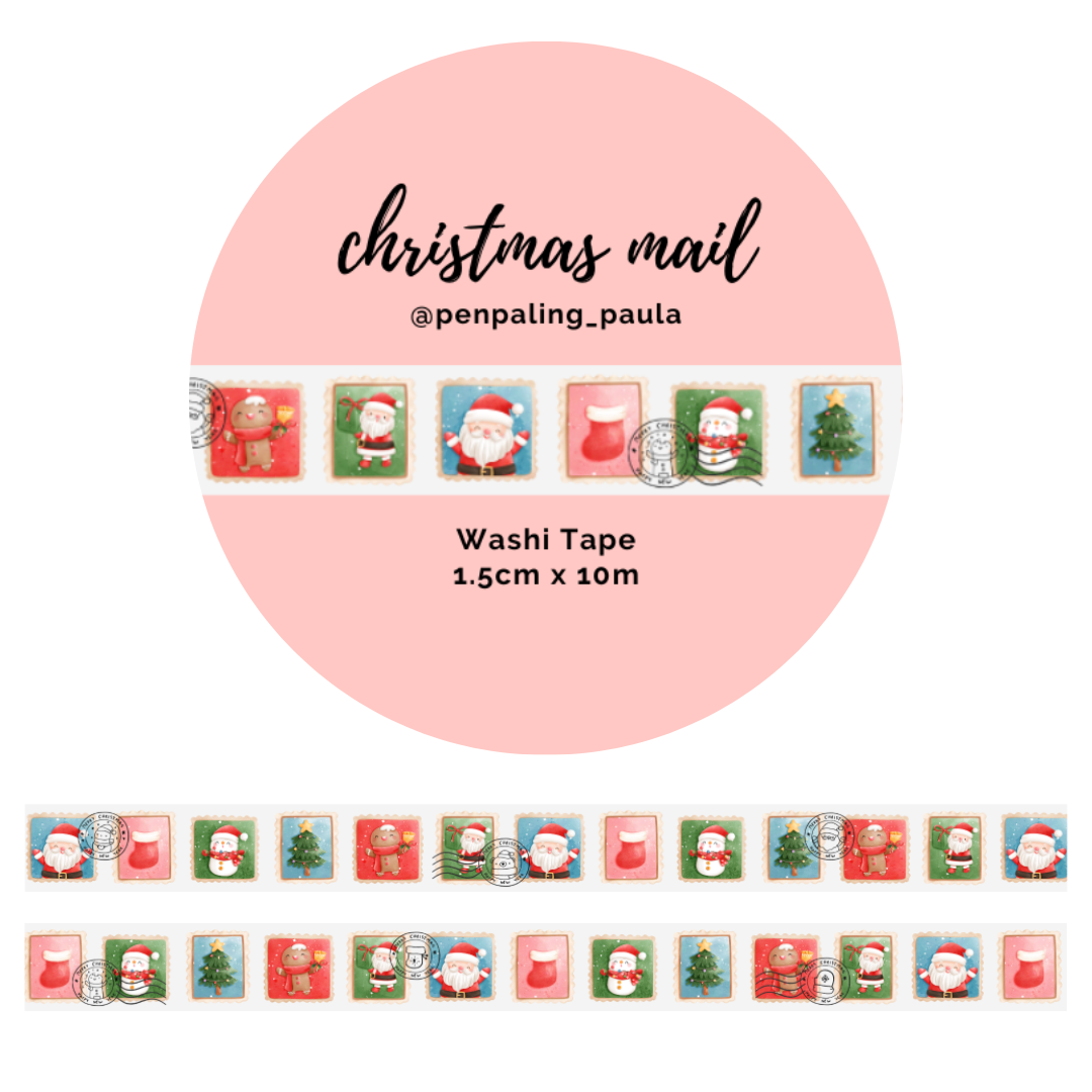 Christmas Mail - Washi tape