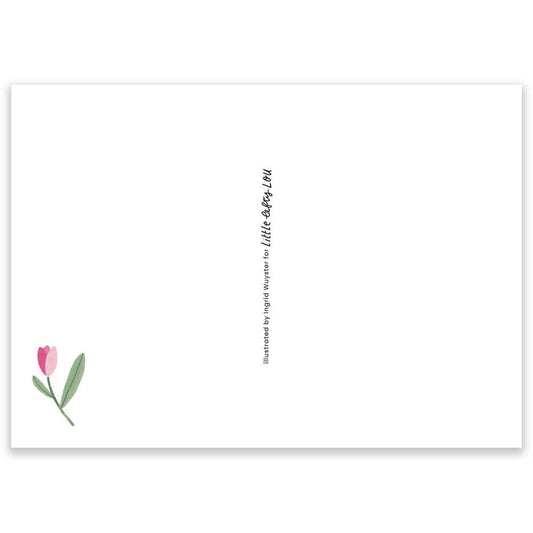 Roze Tompouce - Ansichtkaart