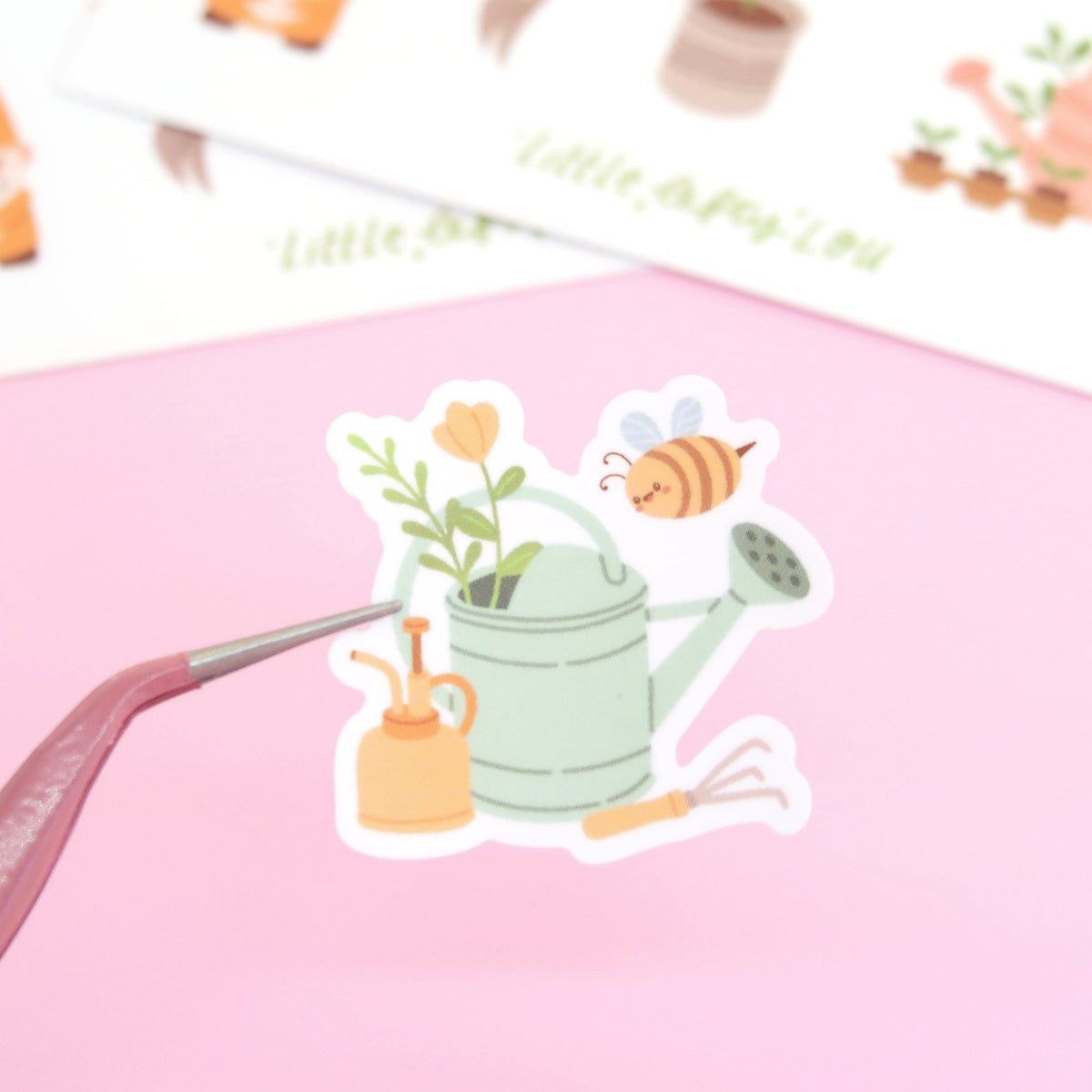 Tuinieren - Stickervel