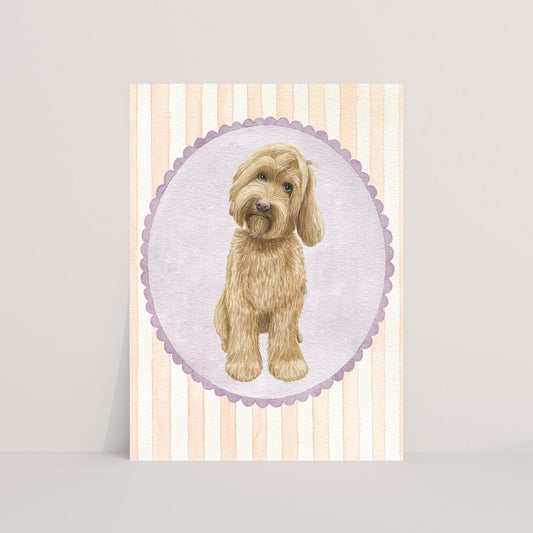 Labradoodle - Ansichtkaart