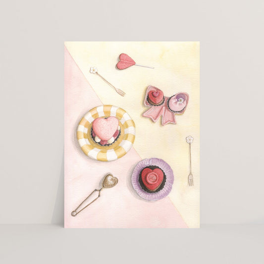 Love patisserie - Ansichtkaart
