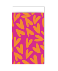 Hartjes Oranje Roze - 5 Zakjes 12x19cm