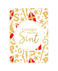 'Groetjes van de Sint' - Ansichtkaart
