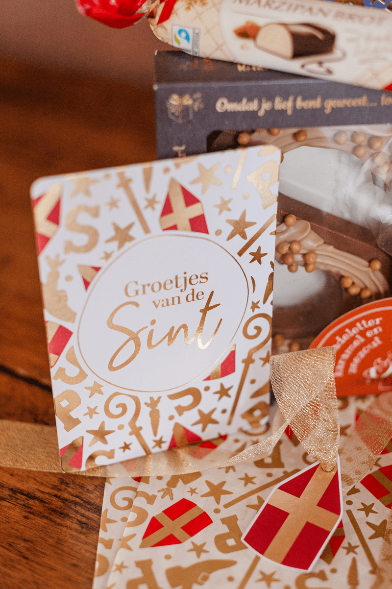 'Groetjes van de Sint' - Ansichtkaart