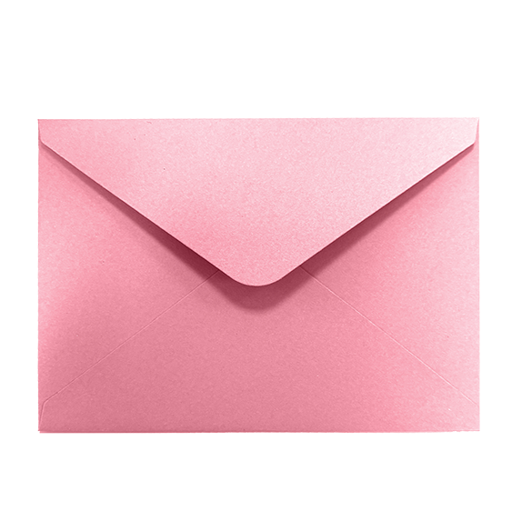 Lichtroze Envelop A6