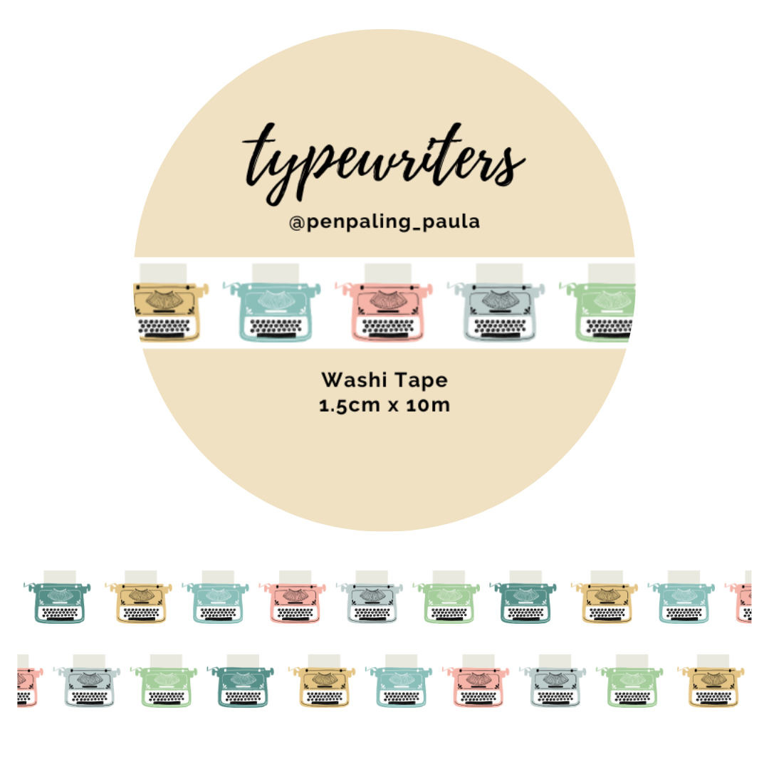 Typemachine - Washi Tape