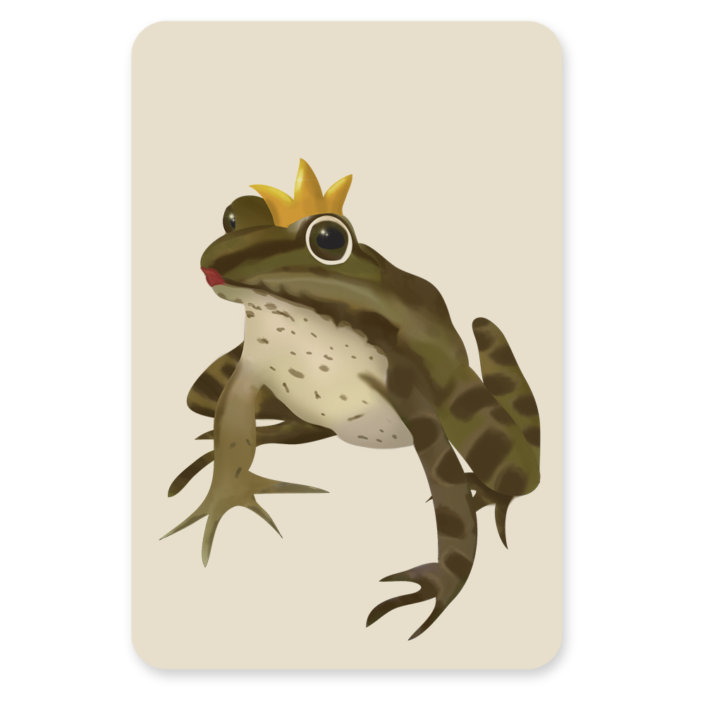 Kikkerprins – Ansichtkaart
