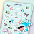 Diepzeeclub | Stickervel