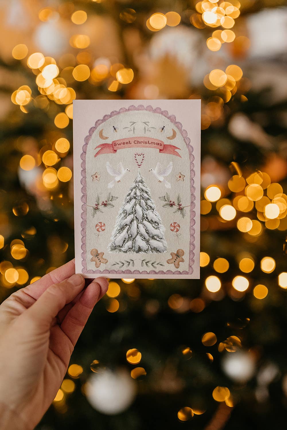 Sweet Christmas - Ansichtkaart