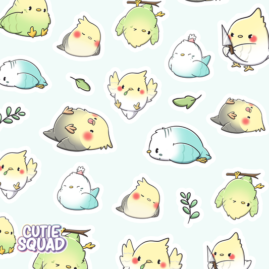 Veel Birbs | Stickervel