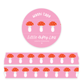 Roze Paddestoelen - Washi Tape