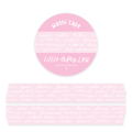 Script Lichtroze - Washi Tape