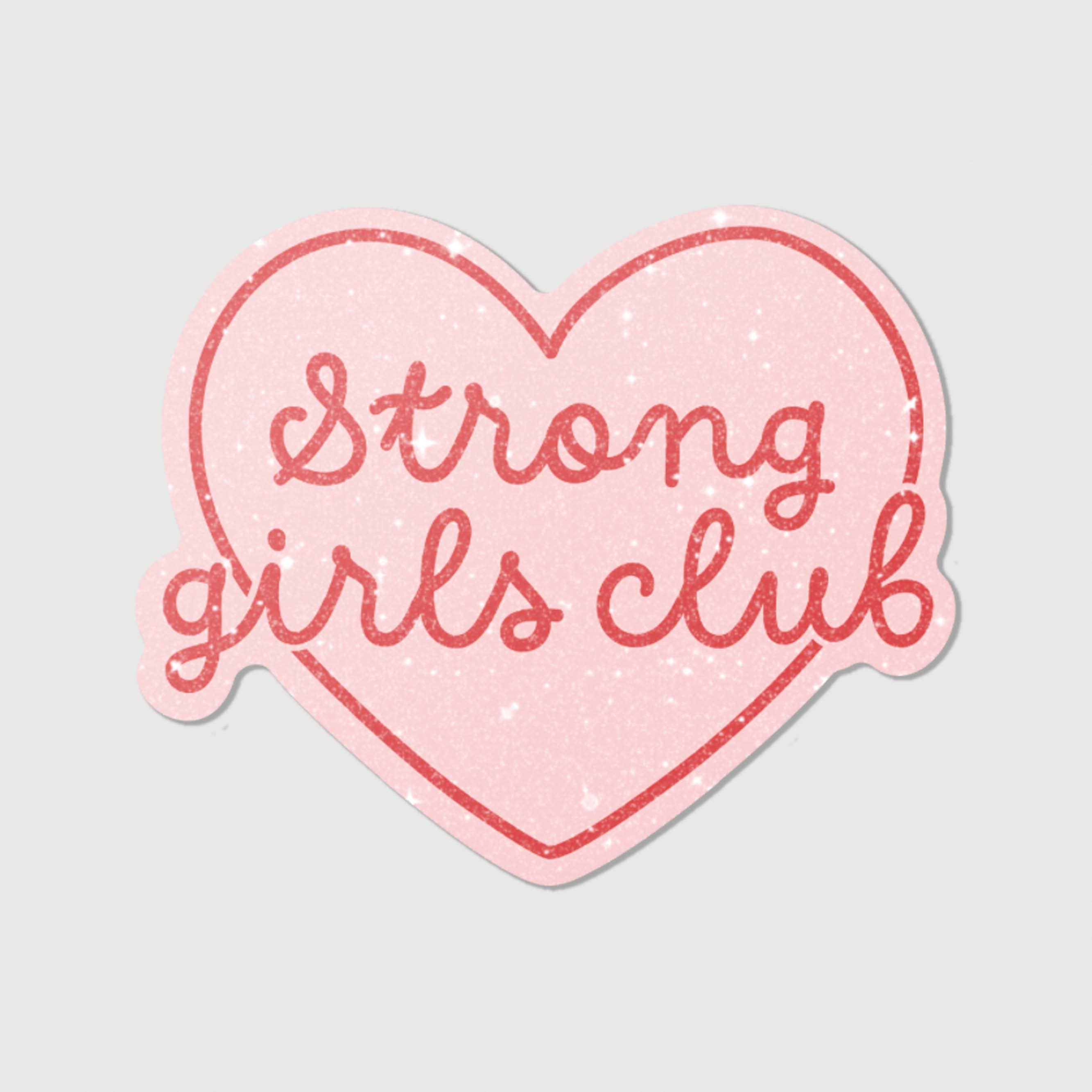'Strong girls club' - Sticker