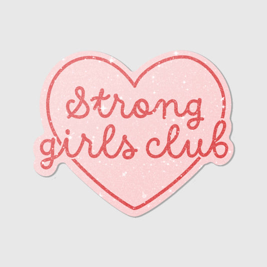 'Strong girls club' - Sticker