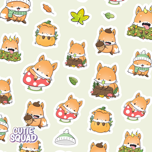 Herfstvossen | Stickervel