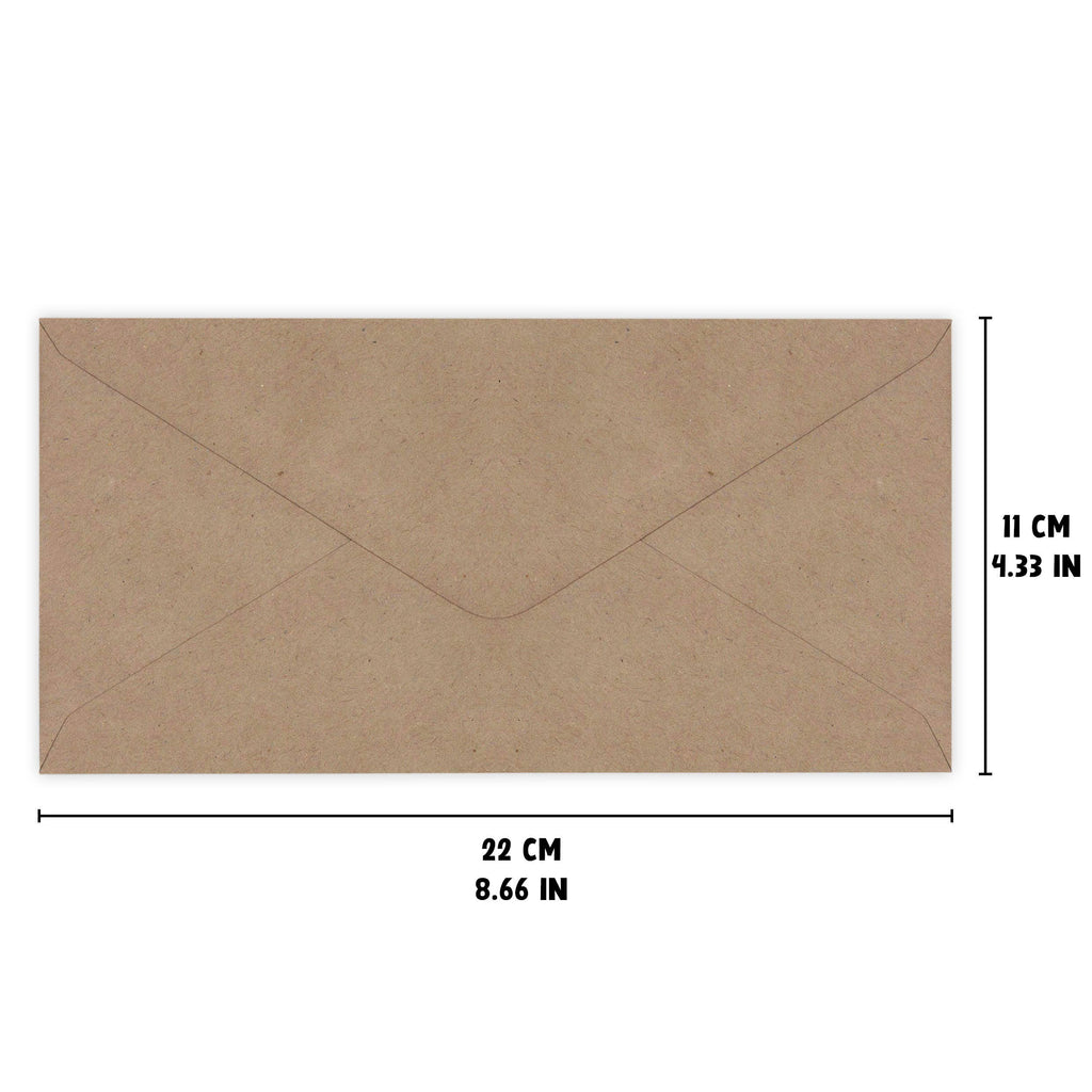 Schattige Vogels versie 2 - Wenskaart met envelop