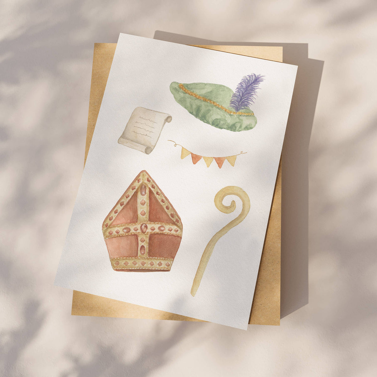 Sinterklaas - Ansichtkaart
