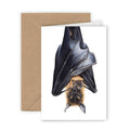 Vliegende Vos - Wenskaart met envelop