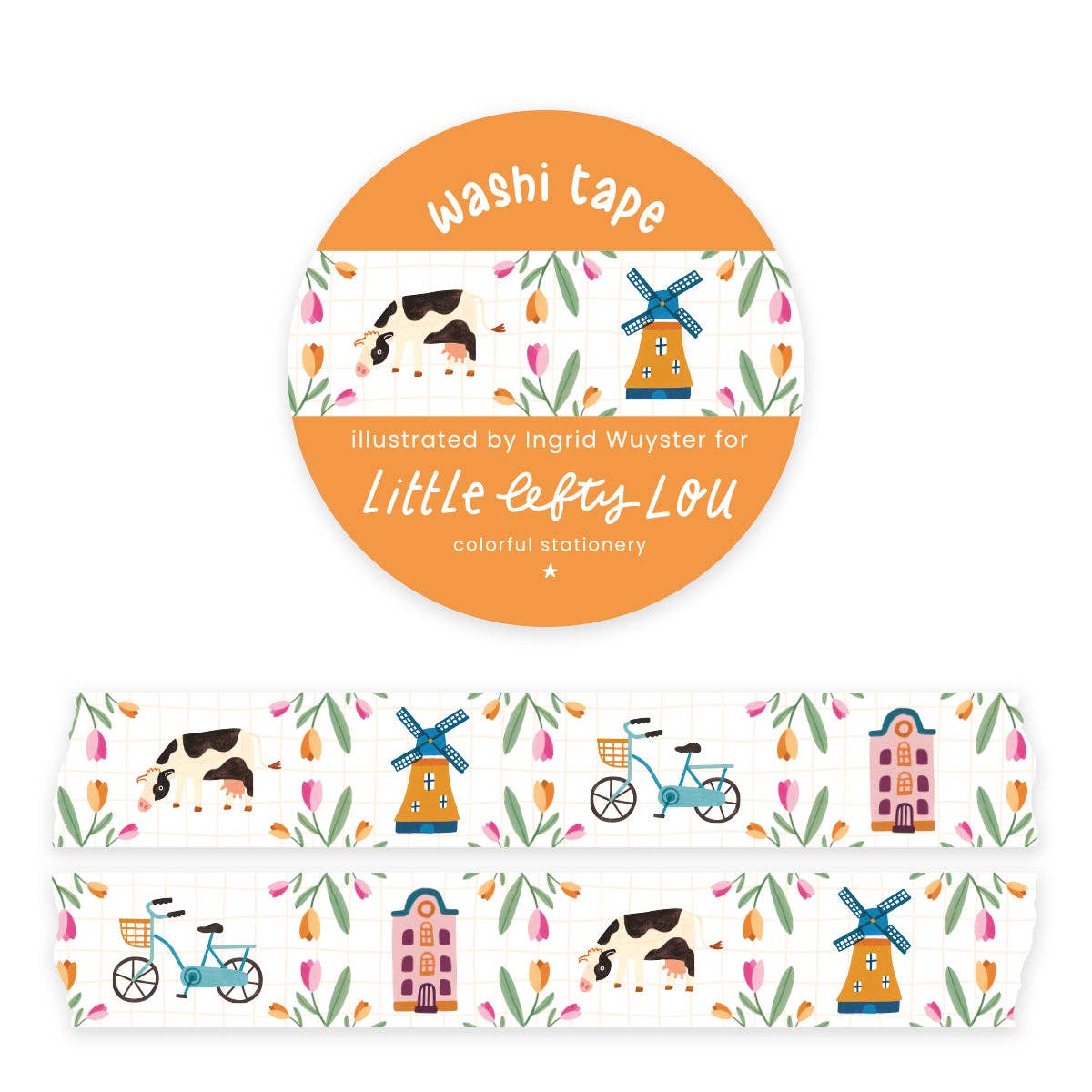 Nederlandse Fietstocht - Washi Tape