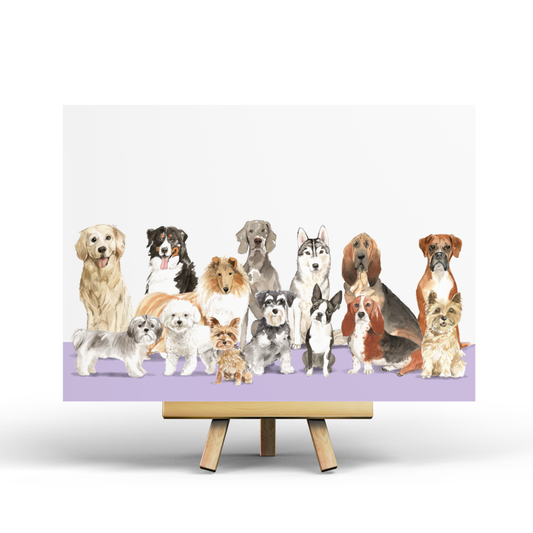 Honden - Ansichtkaart