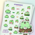 Tuinkikkers | Stickervellen