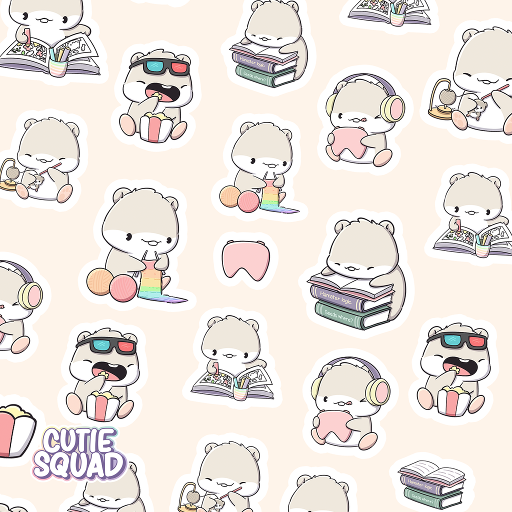 Hamsterhobby's | Stickervel