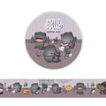 Witch Cat 2025 – Schattige Heksenkat Washi-tape 10 m