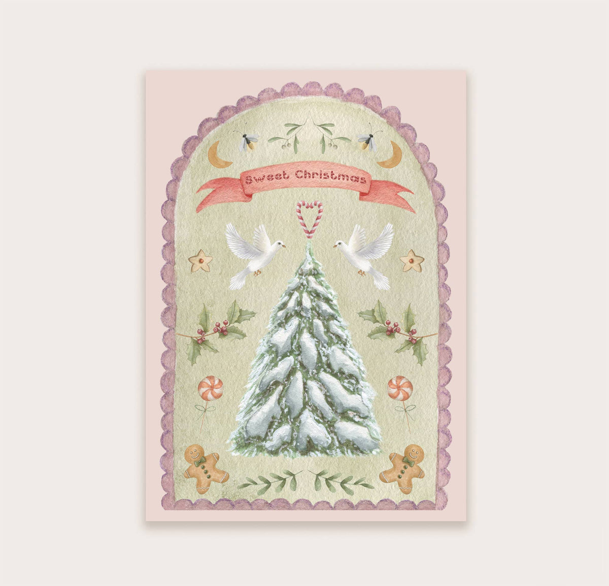 Sweet Christmas - Ansichtkaart
