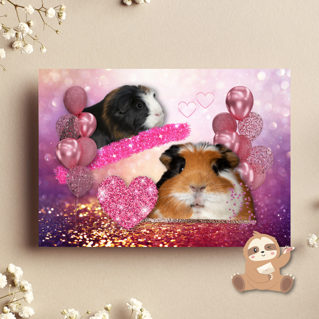 Cavia's - Ansichtkaart