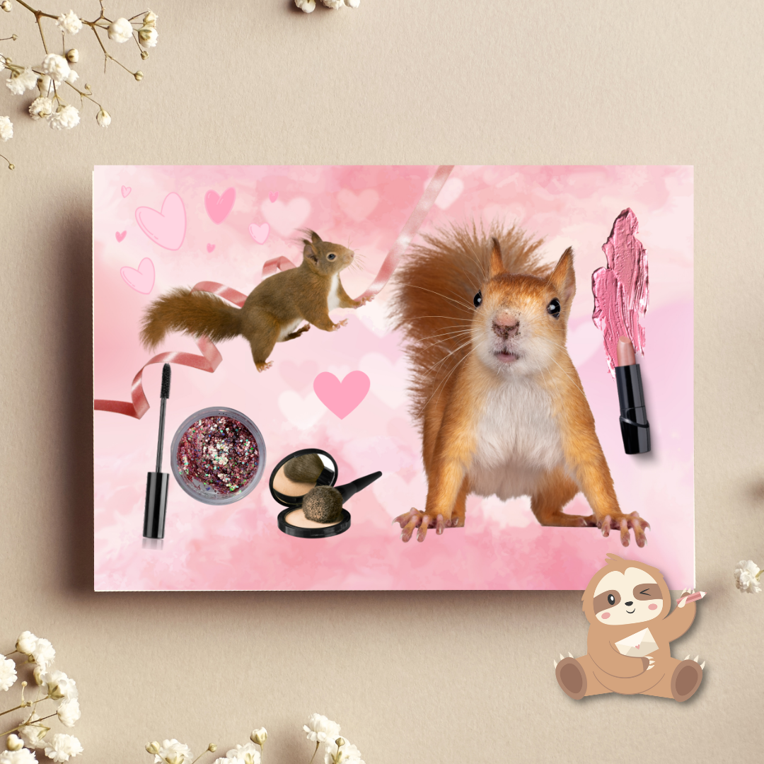 Eekhoorn - Fantasie Ansichtkaart