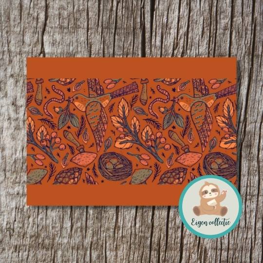 Herfst Patroon - Ansichtkaart