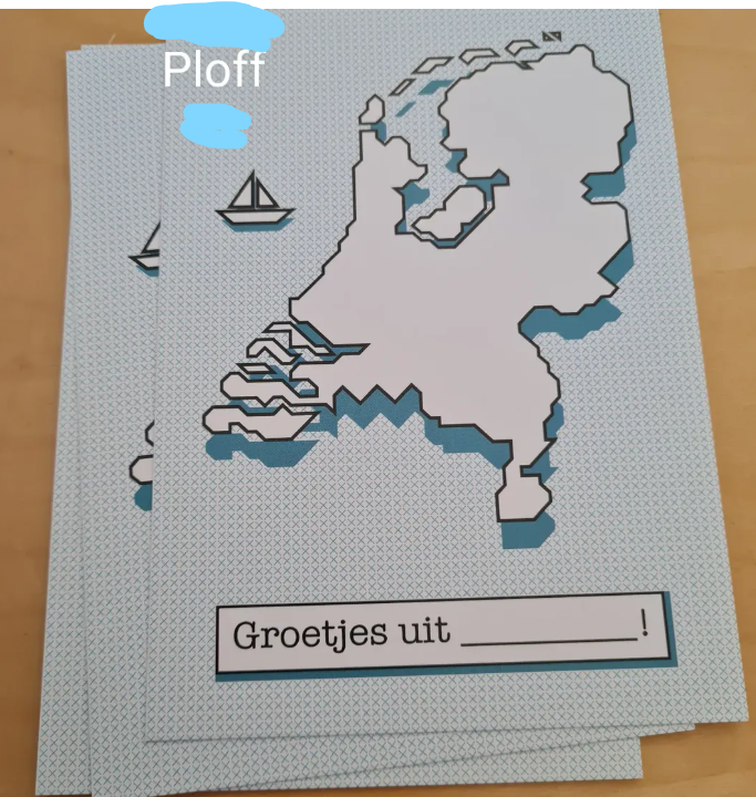 'Groetjes uit …!’ – Nederland Ansichtkaart