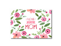 'I love you mom’ – Mama Ansichtkaart
