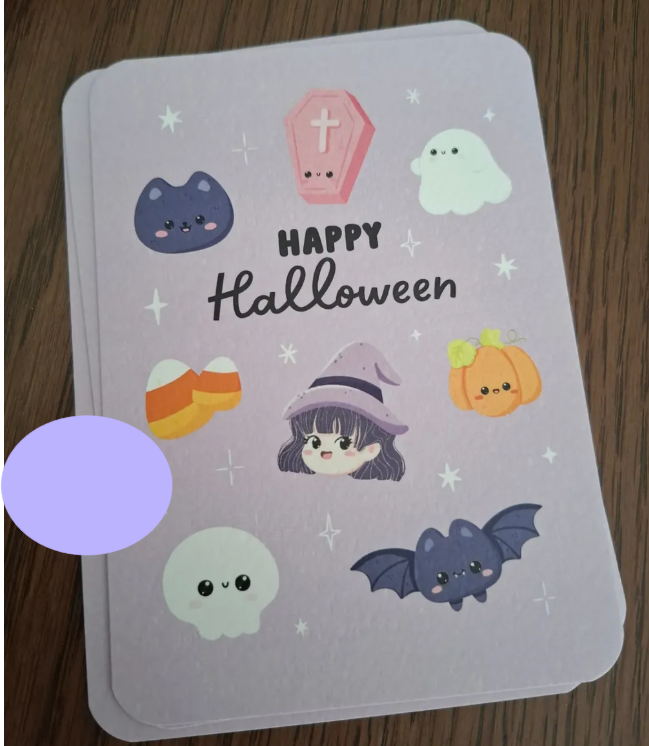 'Happy Halloween’ – Cute Ansichtkaart