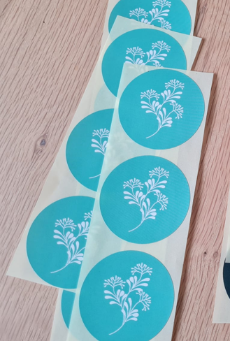 Bloemetje - 20 Stickers