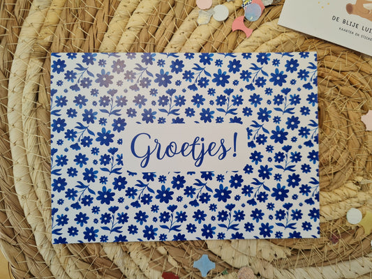 'Groetjes' - Hollands Ansichtkaart