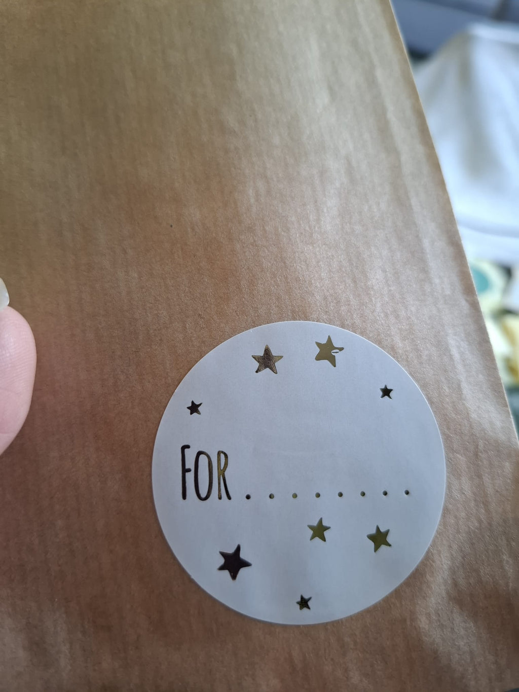 'For...' - 20 Etiketten Stickers