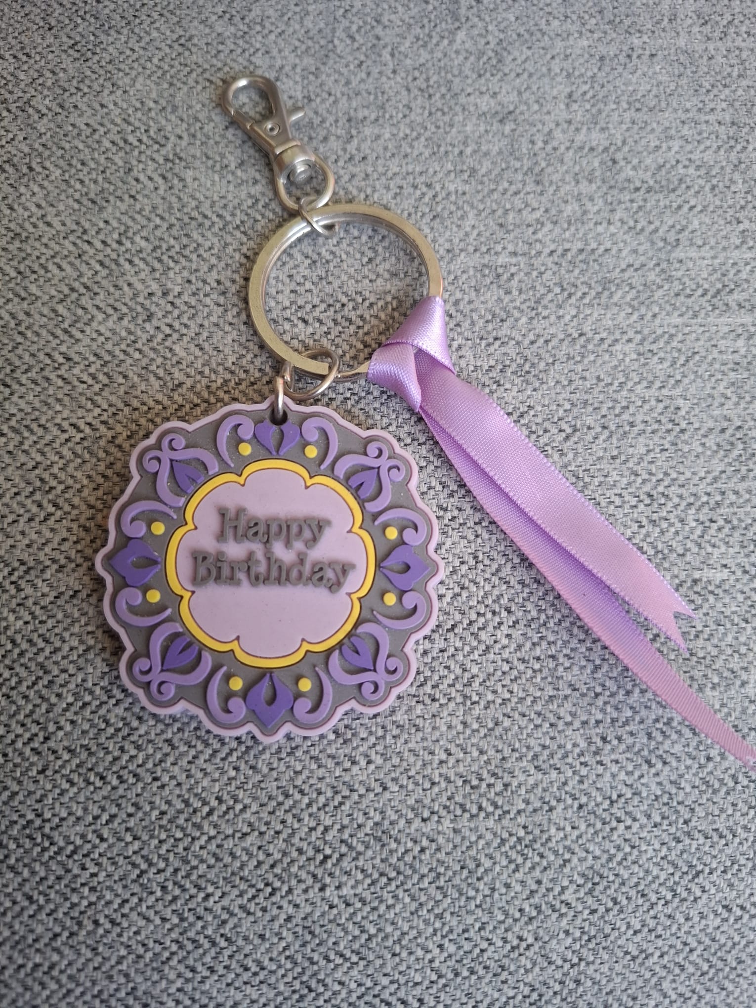 'Happy birthday' - Sleutelhanger