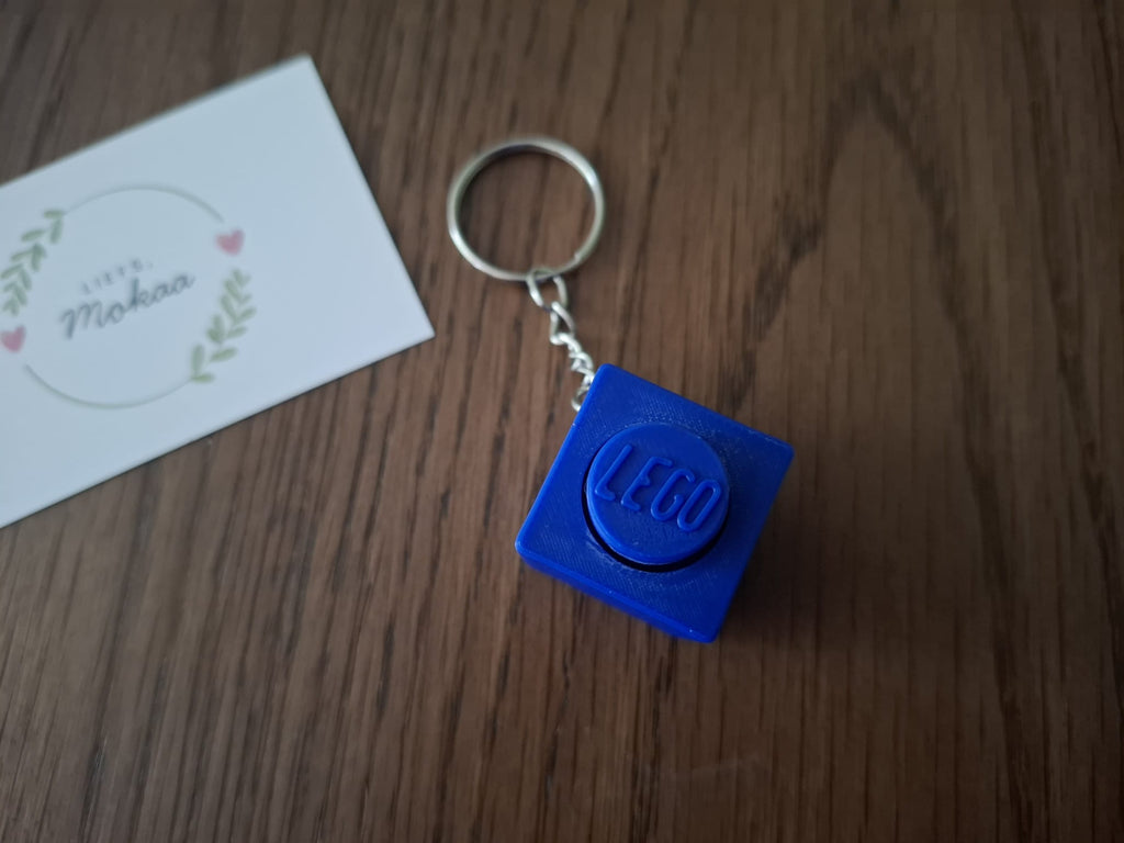 Legoblokje - Fidget Sleutelhanger