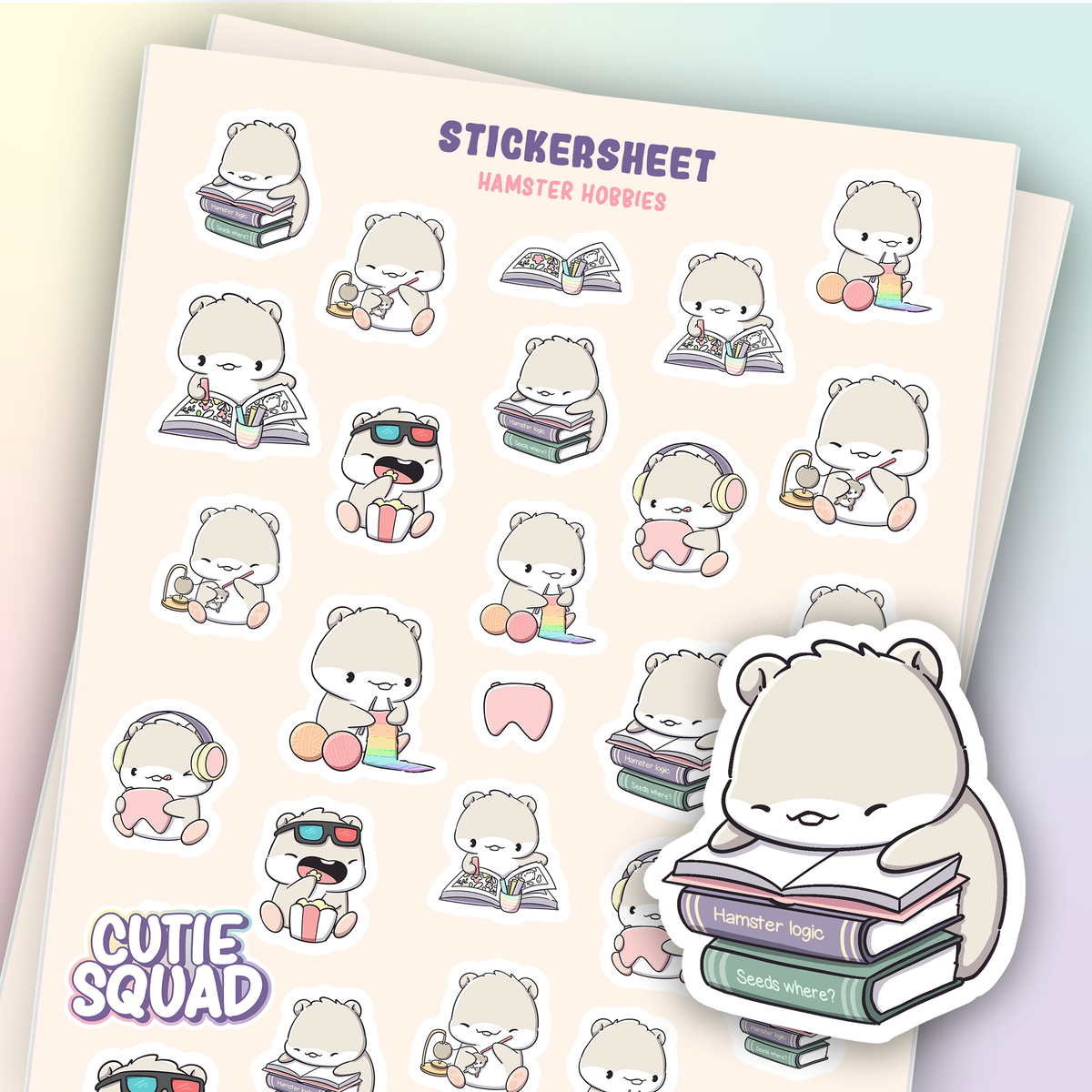 Hamsterhobby's | Stickervel