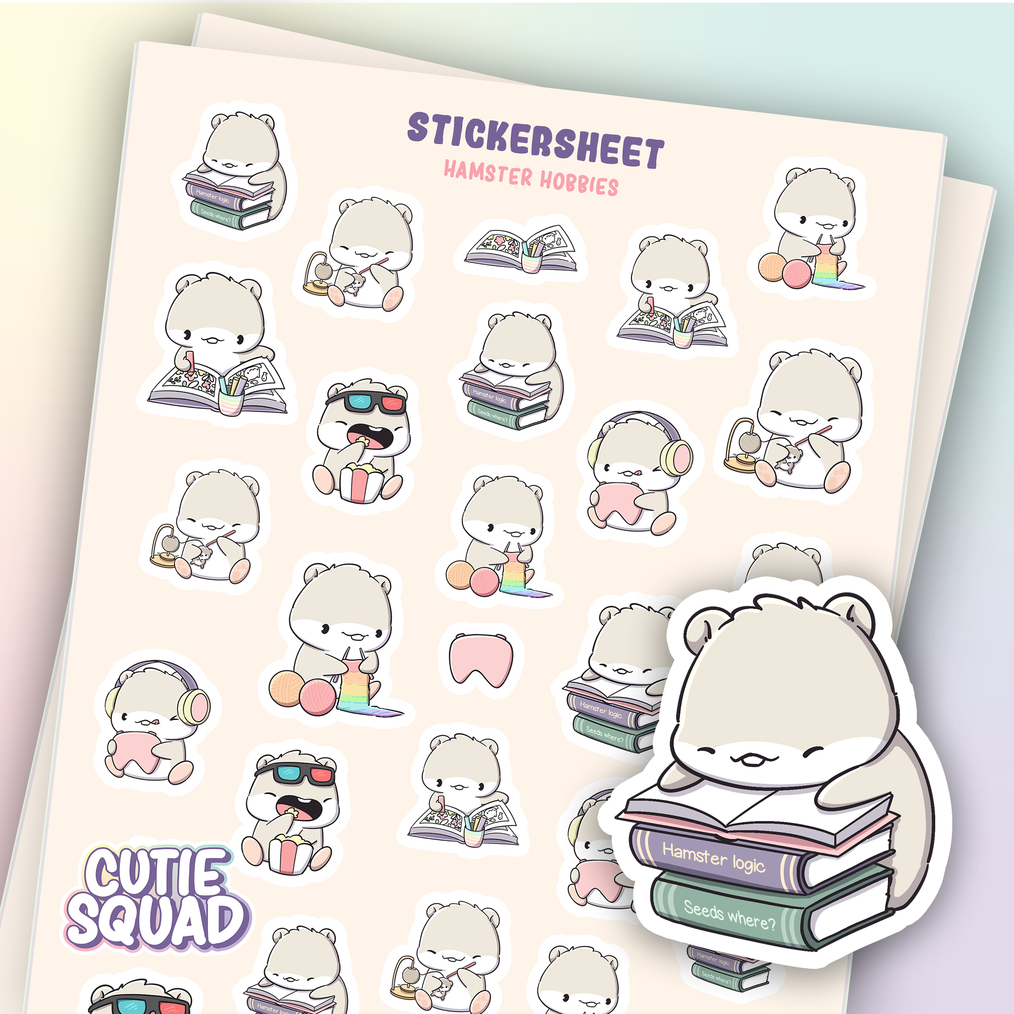 Hamsterhobby's | Stickervel