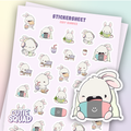Knus Konijntje | Stickervel