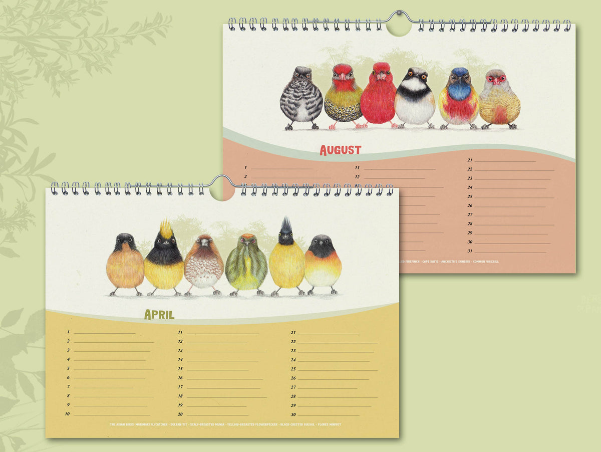 Vogels - Verjaardagskalender