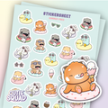Zomerse sferen | Stickervel