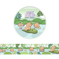 Capibara's – Schattige capibara-washi tape 10 m