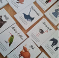 Alfabet Dierenfeitjes - Set van 26 Ansichtkaarten