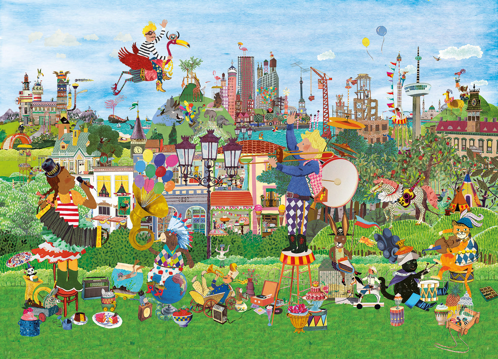 Finale ‘Doodgewone dag’ Stad – Feest Ansichtkaart