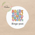 'Bingo-post' - Set van 10 Stickers